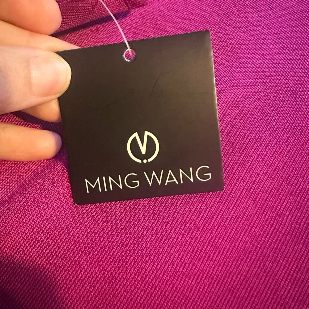 NWT Ming Wang Sleeveless Mockneck Top - Picture 4 of 6